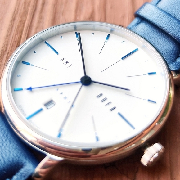 DuFa Saphir GMT quartz watch with date - Picture 6 of 16